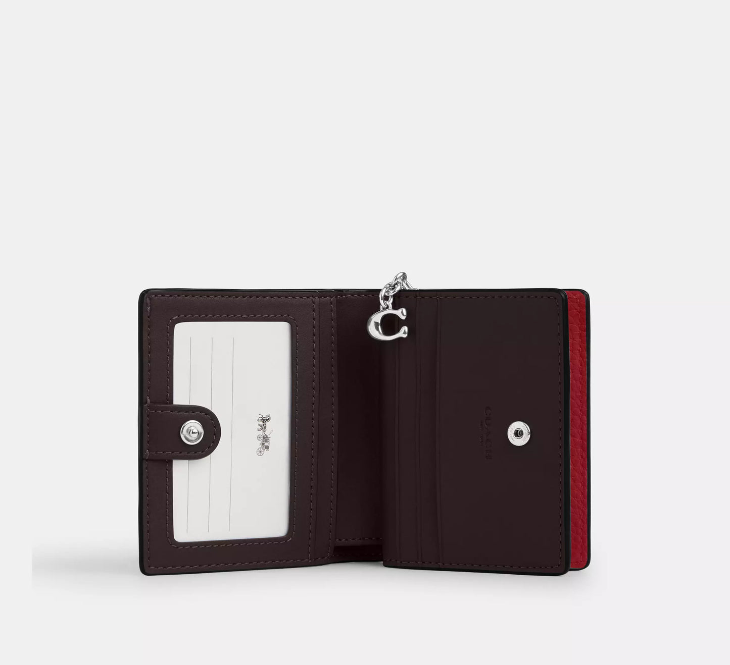 Coach snap wallet