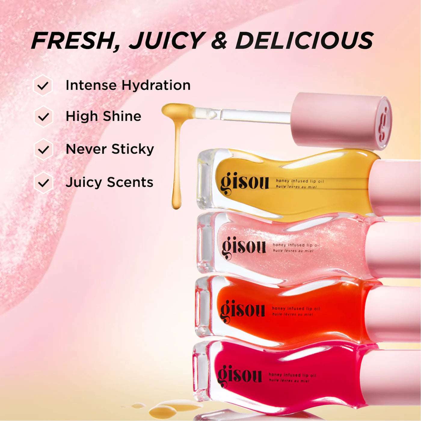 PREORDEN | Gisou Honey Infused Hydrating Lip Oil