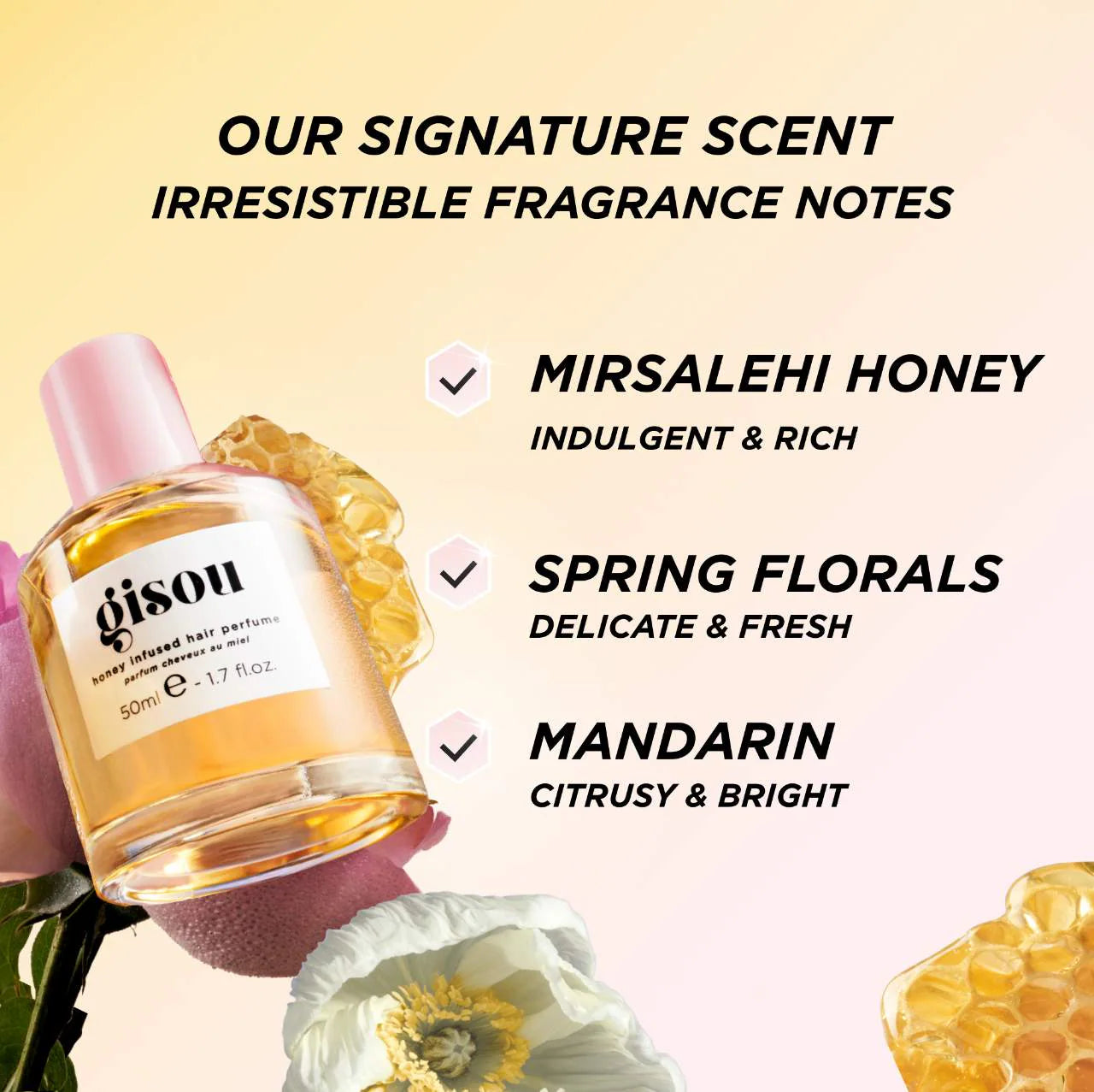 Perfume para cabello Mini Wildflower Honey Infused
