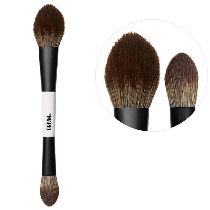 MAKEUP BY MARIO F3 Dual-Ended Precision Powder Brush