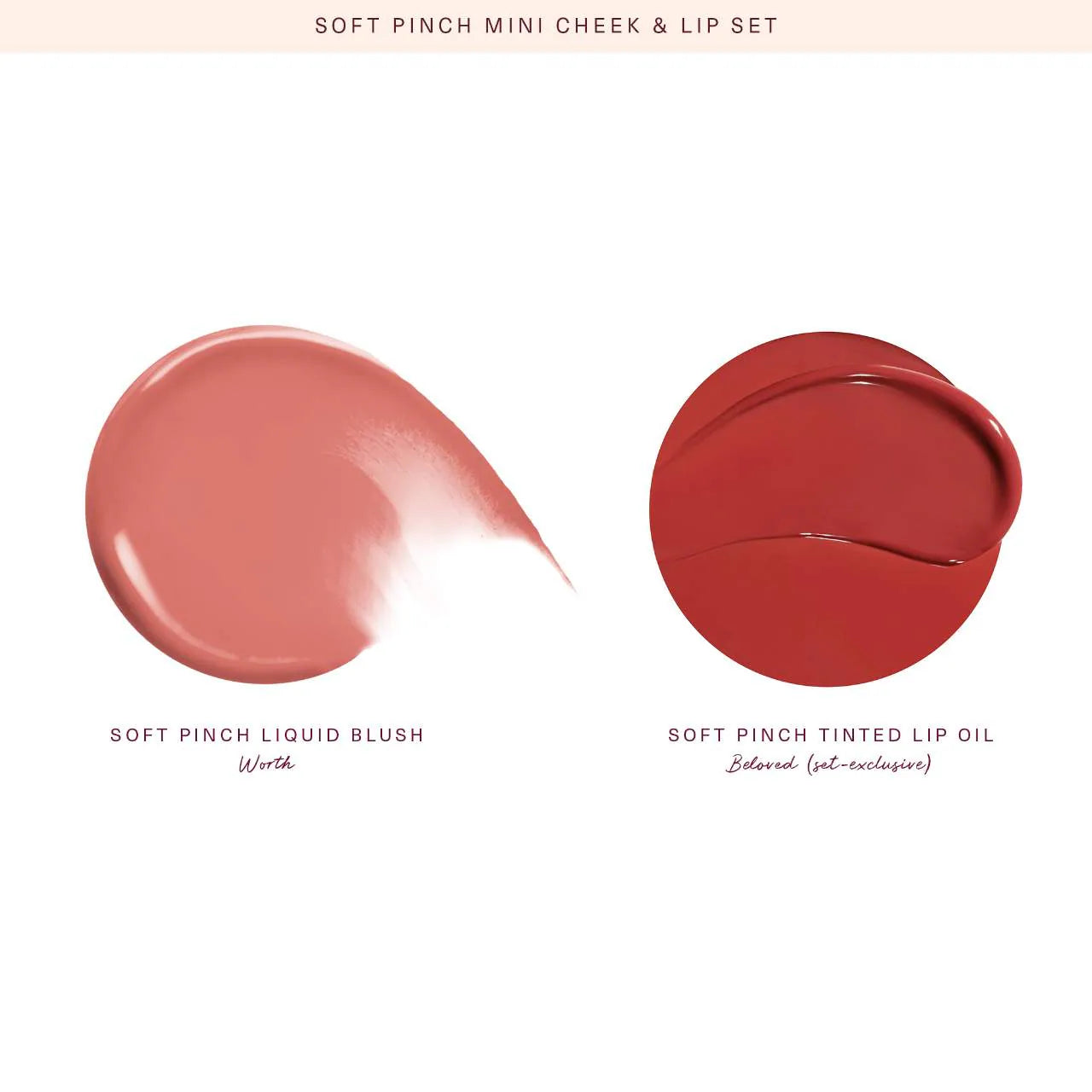 Rare Beauty set soft pinch mini and cheek & lip