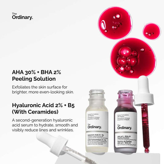 The Resurface & Hydrate Set with Hyaluronic Acid + AHA