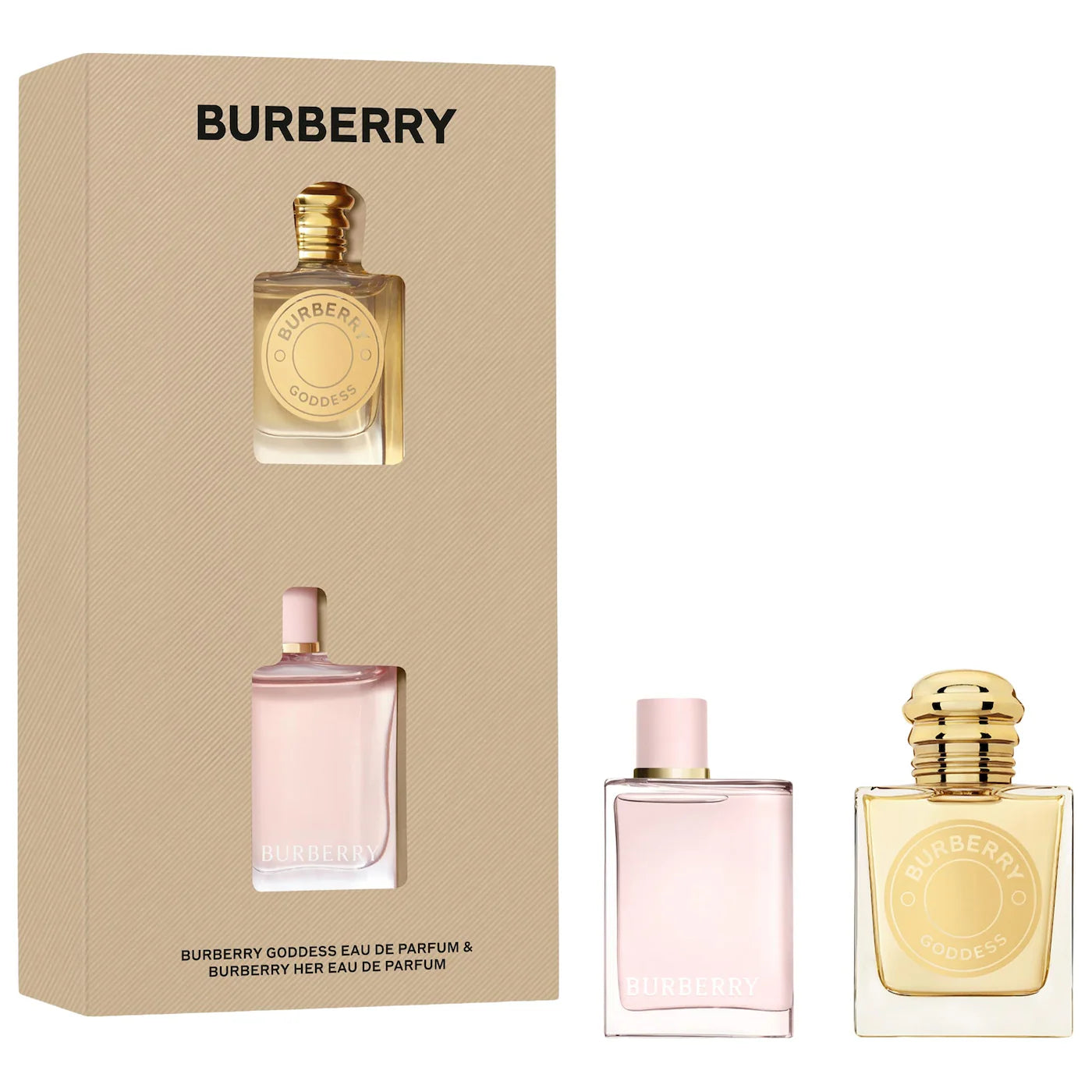 BURBERRY / Mini Her & Goddess Perfume Duo Set