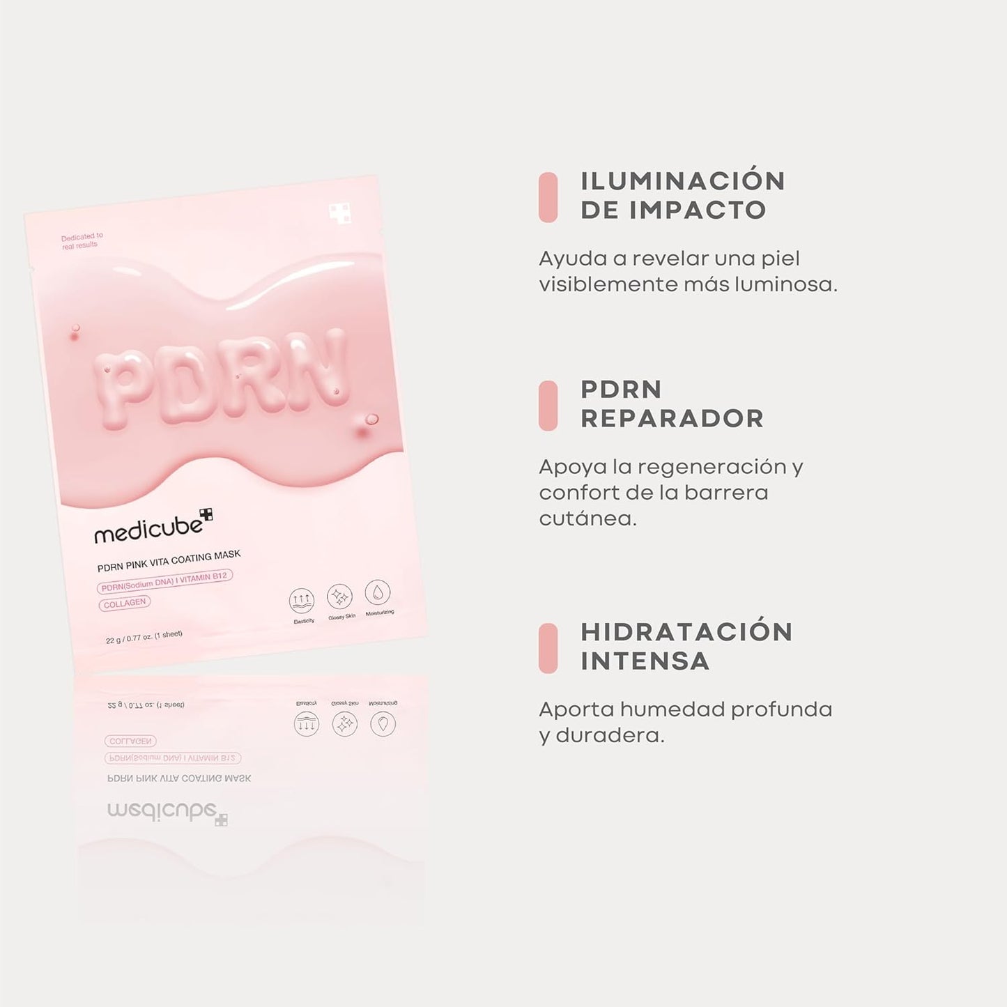 MEDICUBE / PDRN PINK VITA COATING MASK