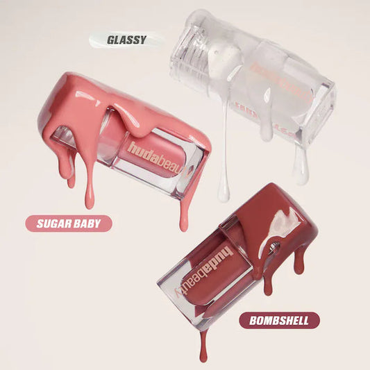 HUDA BEAUTY / GLOSSIEST GLOSS MINI SET