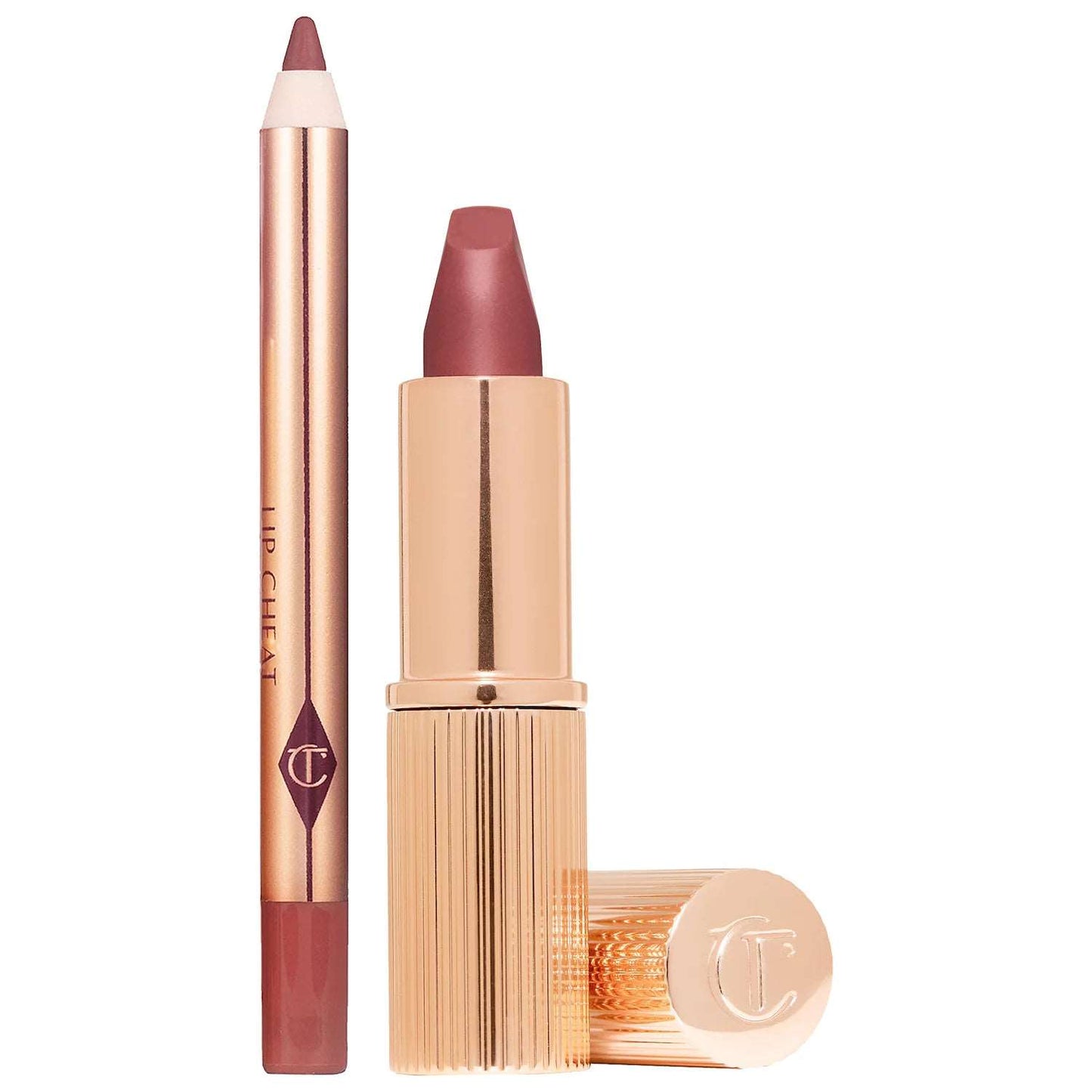 PREORDEN | Charlotte Tilbury Mini Pillow Talk Lipstick & Liner Set