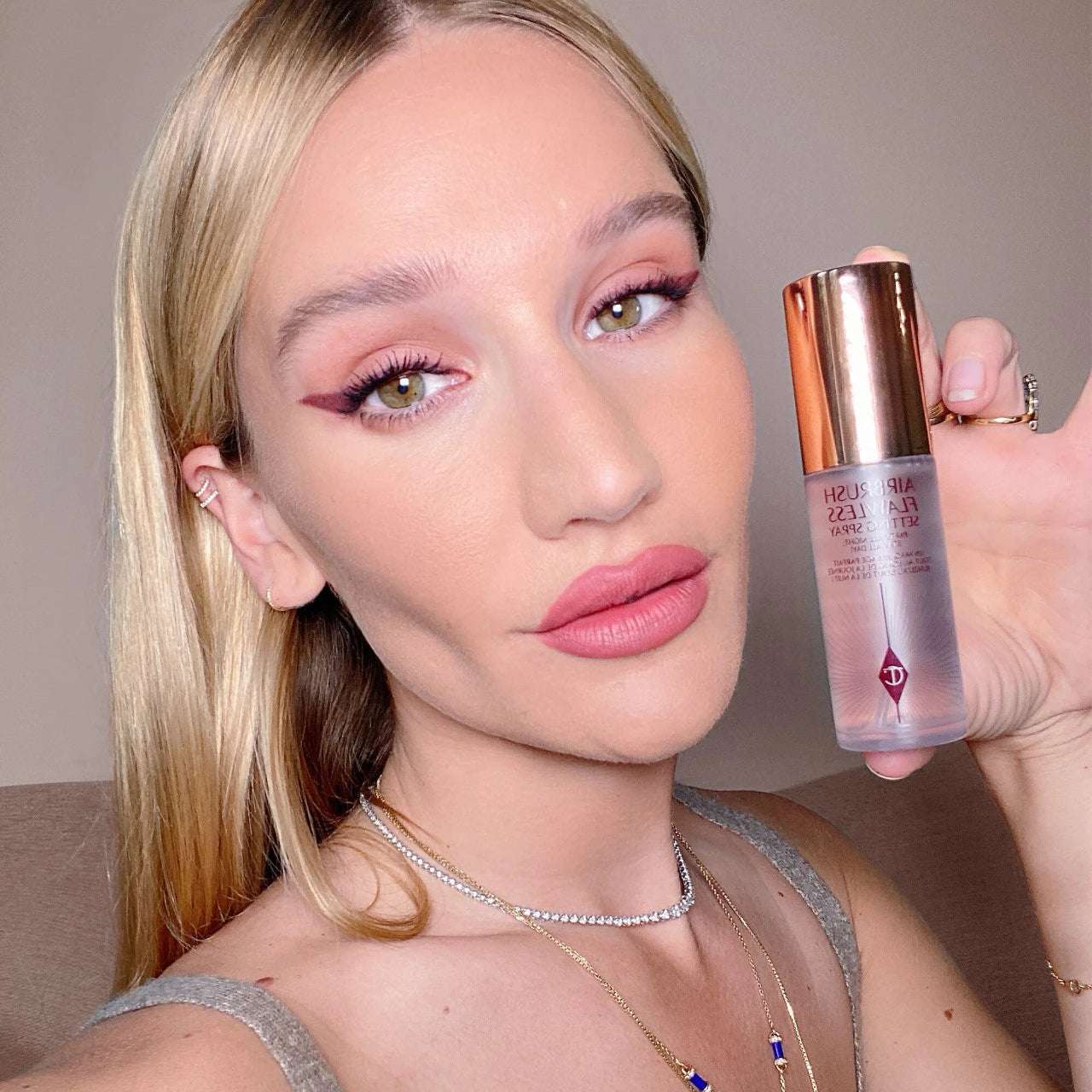 Charlotte Tilbury Airbrush Flawless Waterproof Setting Spray 3.3 oz / 100 ml