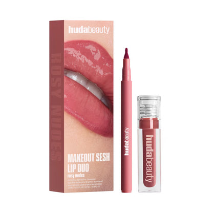 Huda / Lip dúo Rosy nubes