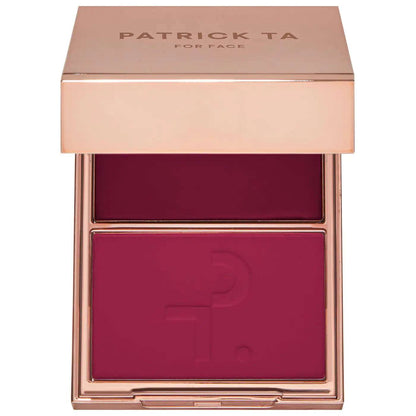 PREORDEN | PATRICK TA  Major Headlines Double-Take Crème & Powder Blush Duo