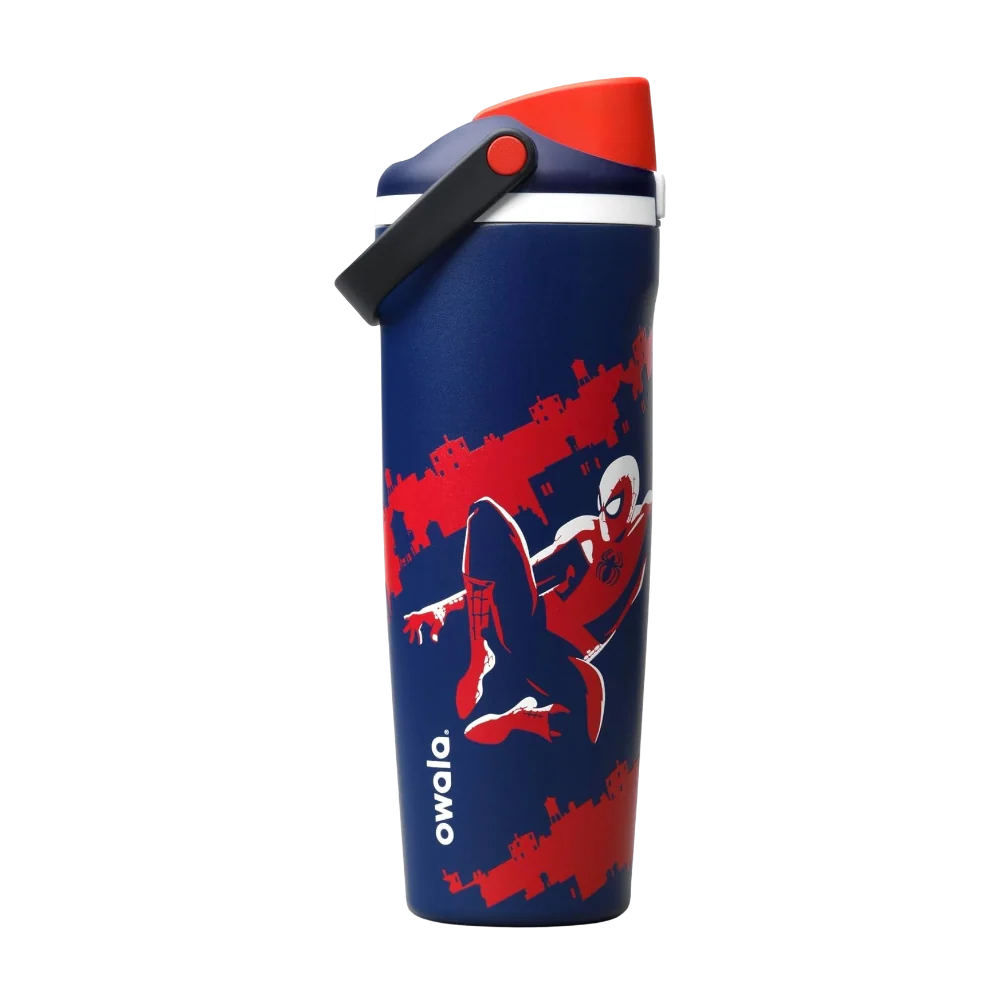 OWALA SPIDERMAN FREESIP SWAY INSULATED STAINLESS STEEL WATER BOTTLE