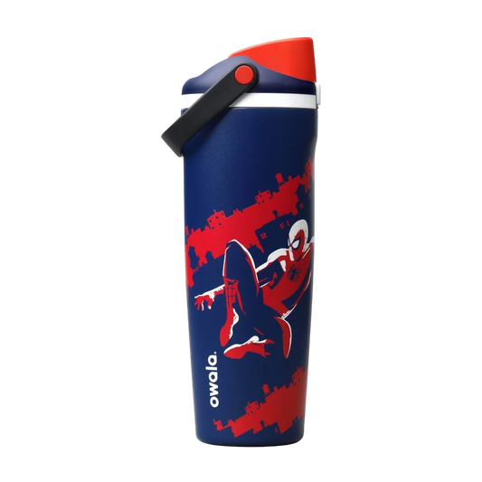 OWALA SPIDERMAN FREESIP SWAY INSULATED STAINLESS STEEL WATER BOTTLE