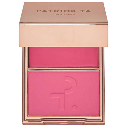 PREORDEN | PATRICK TA  Major Headlines Double-Take Crème & Powder Blush Duo