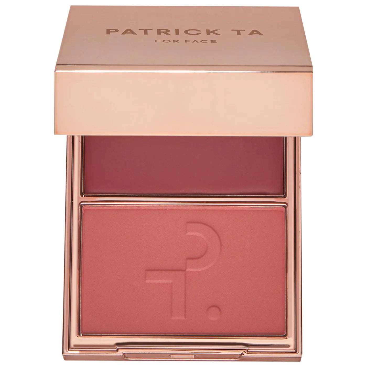 PREORDEN | PATRICK TA  Major Headlines Double-Take Crème & Powder Blush Duo