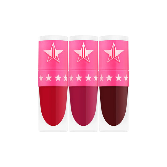 JEFFREE STAR - BLOOD SUGAR THREESOME MINI LIQUID LIPSTICKS