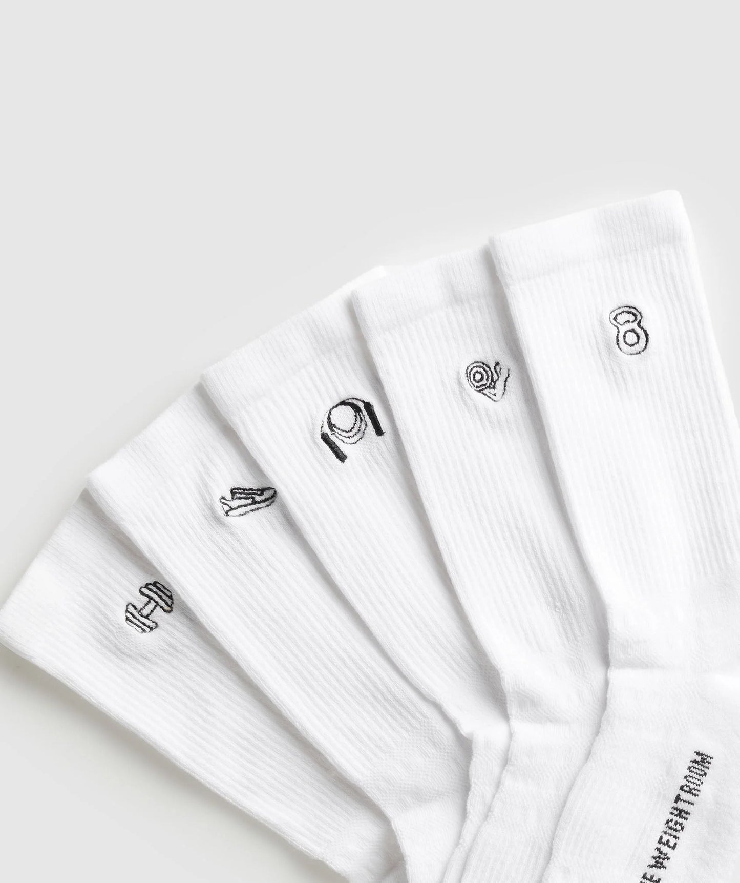 Gymshark / Gfx Conditioning Crew Socks 5 pk