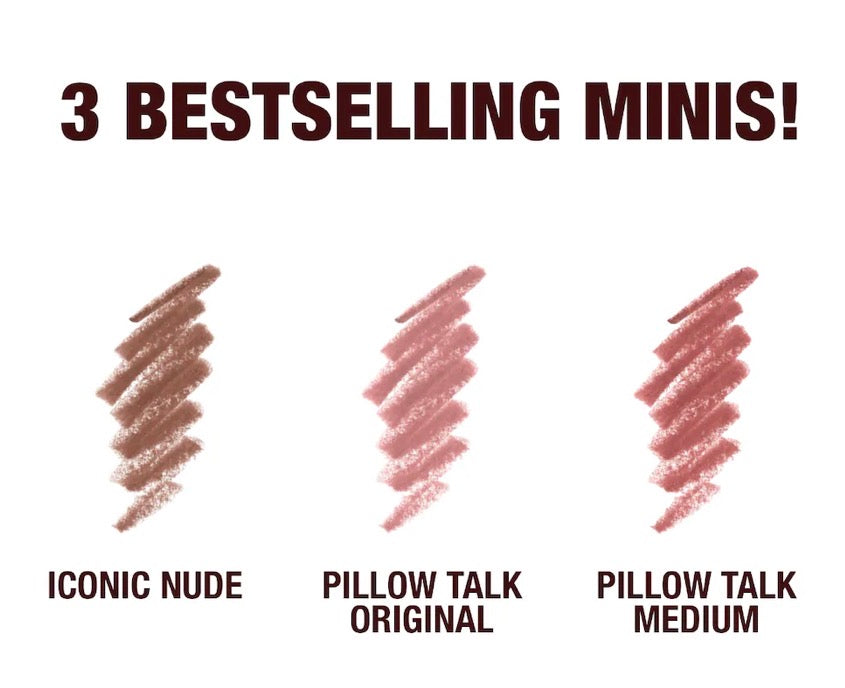 Charlotte Tilbury / Mini Iconic Lip Cheat Lip Liner Trio