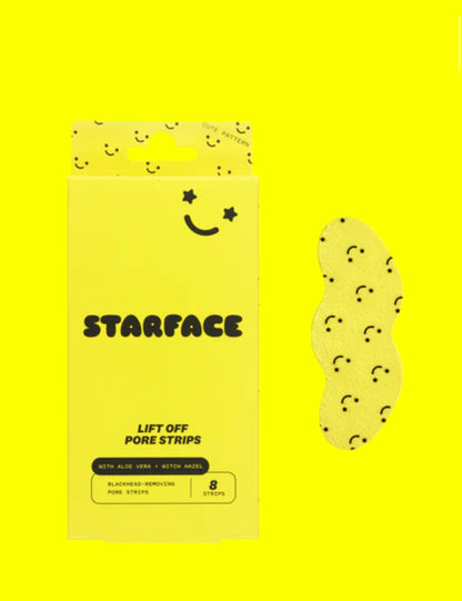 Starface lift off pores strips