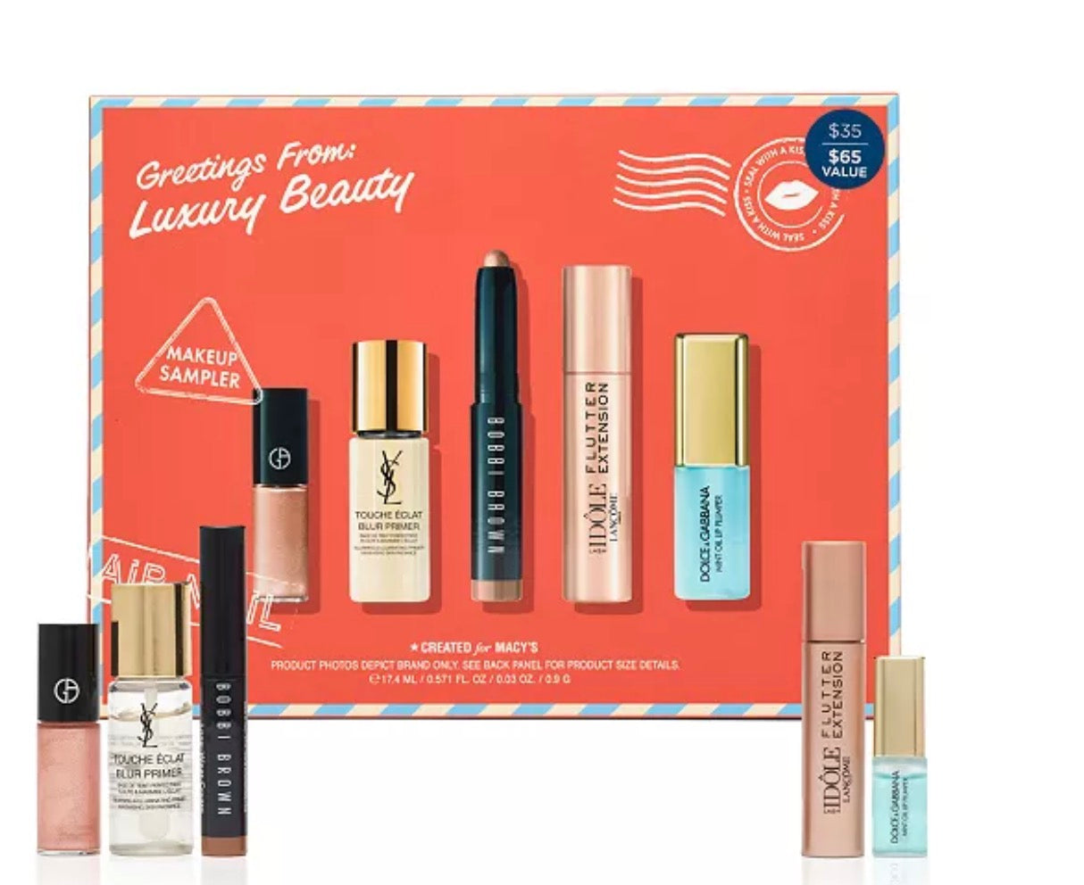 Set luxury beauty