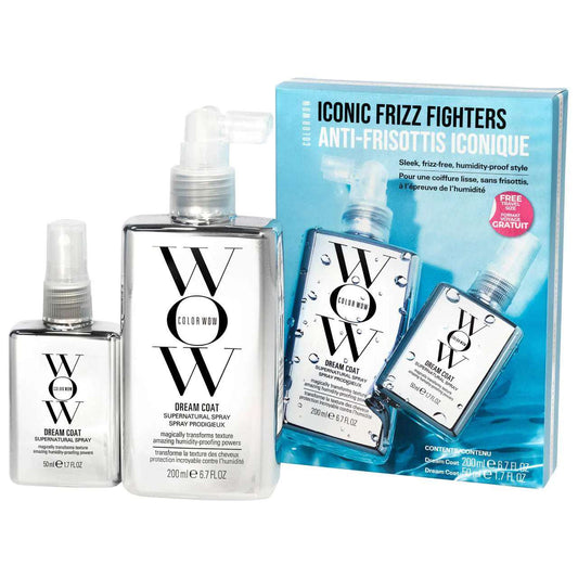 COLOR WOW
Dream Coat Iconic Frizz Fighters Hair Duo Value Set