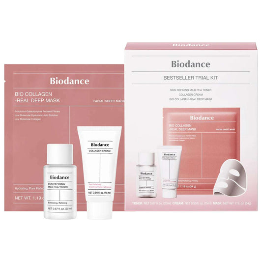 Biodance 
Bestseller Trial Kit for Gentle Exfoliation, Skin Smoothing, and Pore Perfecting