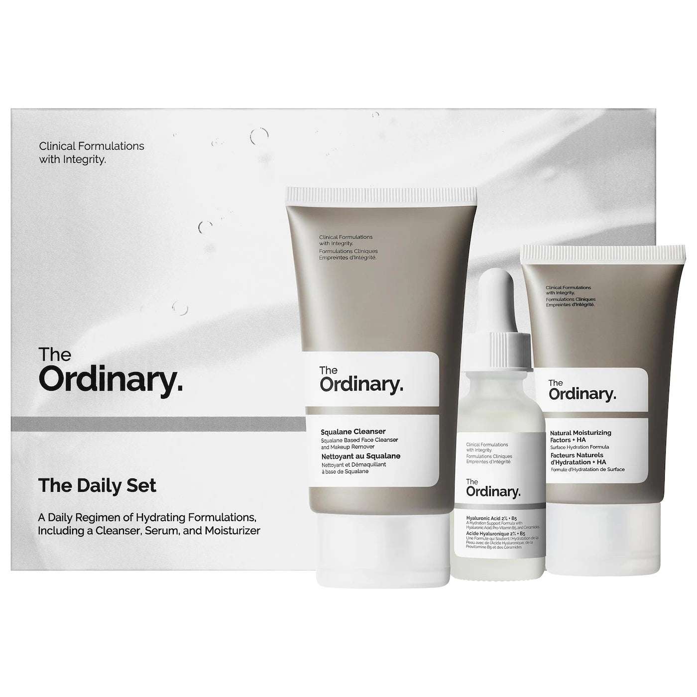 The Ordinary 
The Daily Set with Hyaluronic Acid Serum