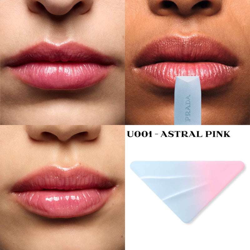 Mini Moisturizing Lip Balm Set - Prada 3pz mini