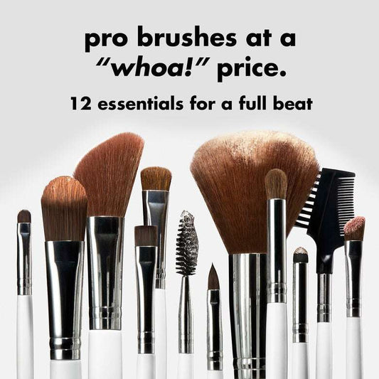 Professional Set of 12 Makeup Brushes ELF