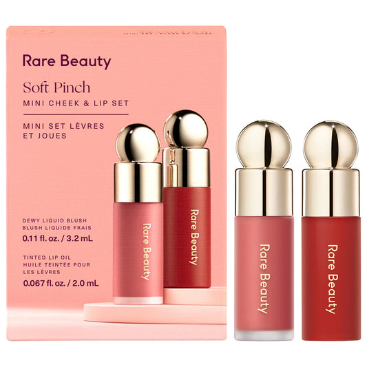 Rare Beauty set soft pinch mini and cheek & lip