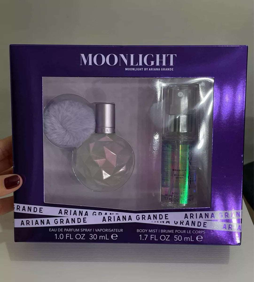 Set de perfumes y body mist de Ariana Grande