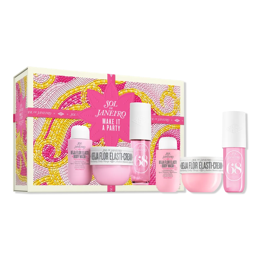 make it a party bejia flor body routine gift set sol de janeiro