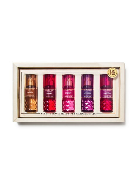 Set 5 piezas bath&body works mini mist