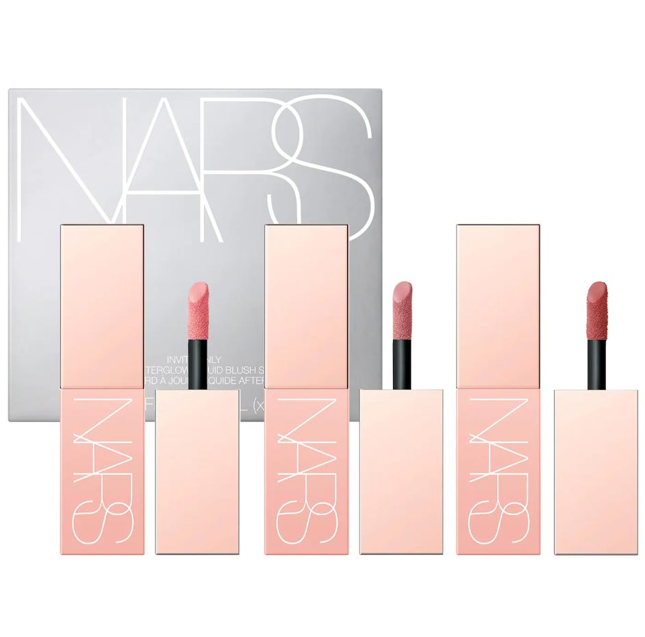 INVITE ONLY MINI AFTERGLOW LIQUID BLUSH SET / NARS
