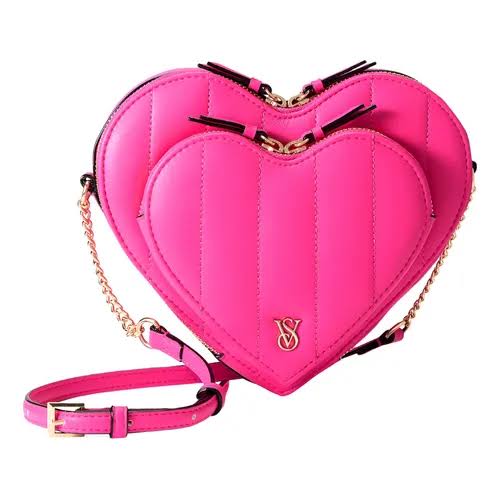 Bolsa corazón rosa VS