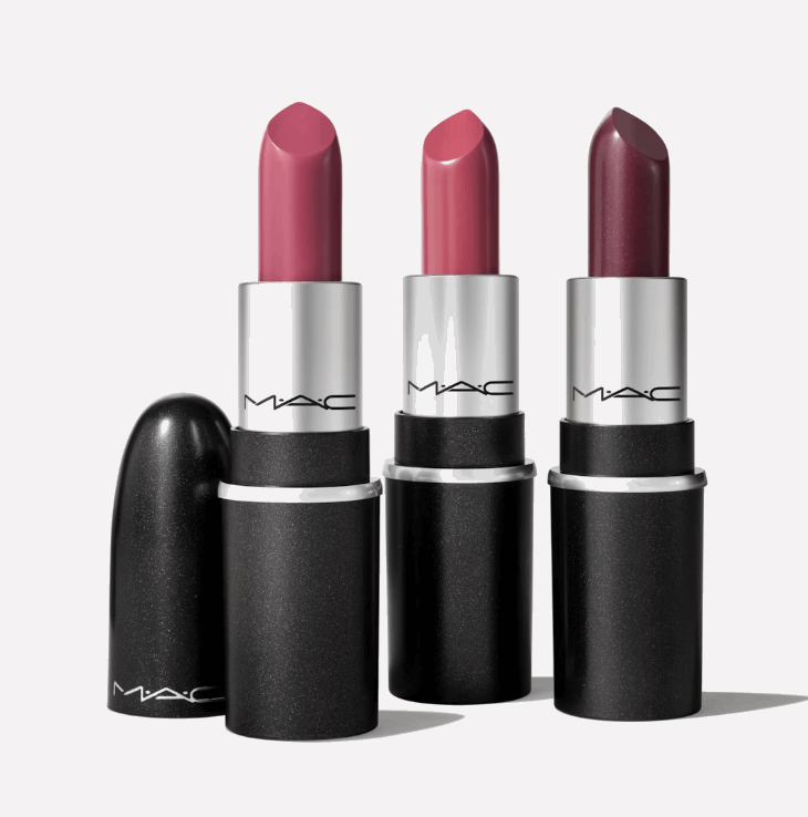 Set de labiales MAC LUSTRELITE MINI LIPSTICK TRIO