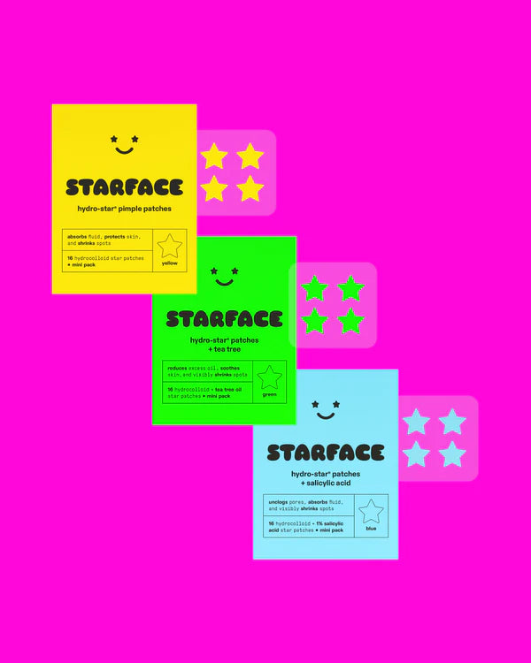 Big lil gift set - Starface / Parches ácne + cosmetiquera