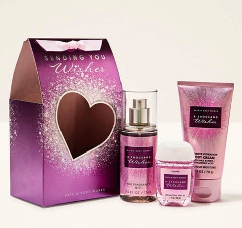 Bath & body / Set mini de gel, crema y body