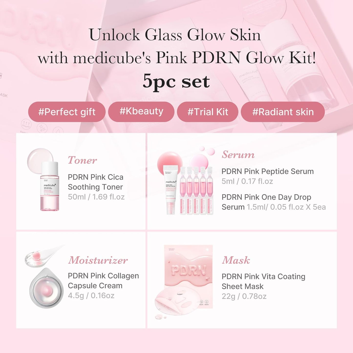 MEDICUBE / PDRN GLOW KIT