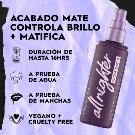 Urbarn decay / setting spray all nighter ultra matte 118 ml