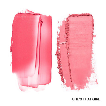 PATRICK TA / Mini major Headlines Double-Take Crème & Powder Blush Duo