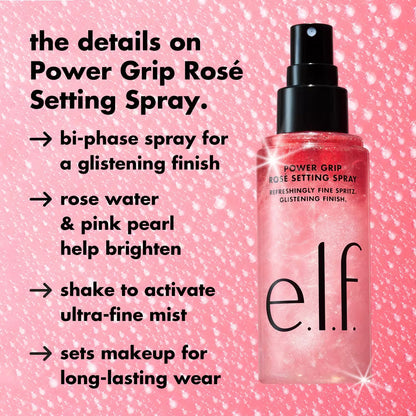 ELF / POWER GRIP ROSÈ SETTING SPRAY