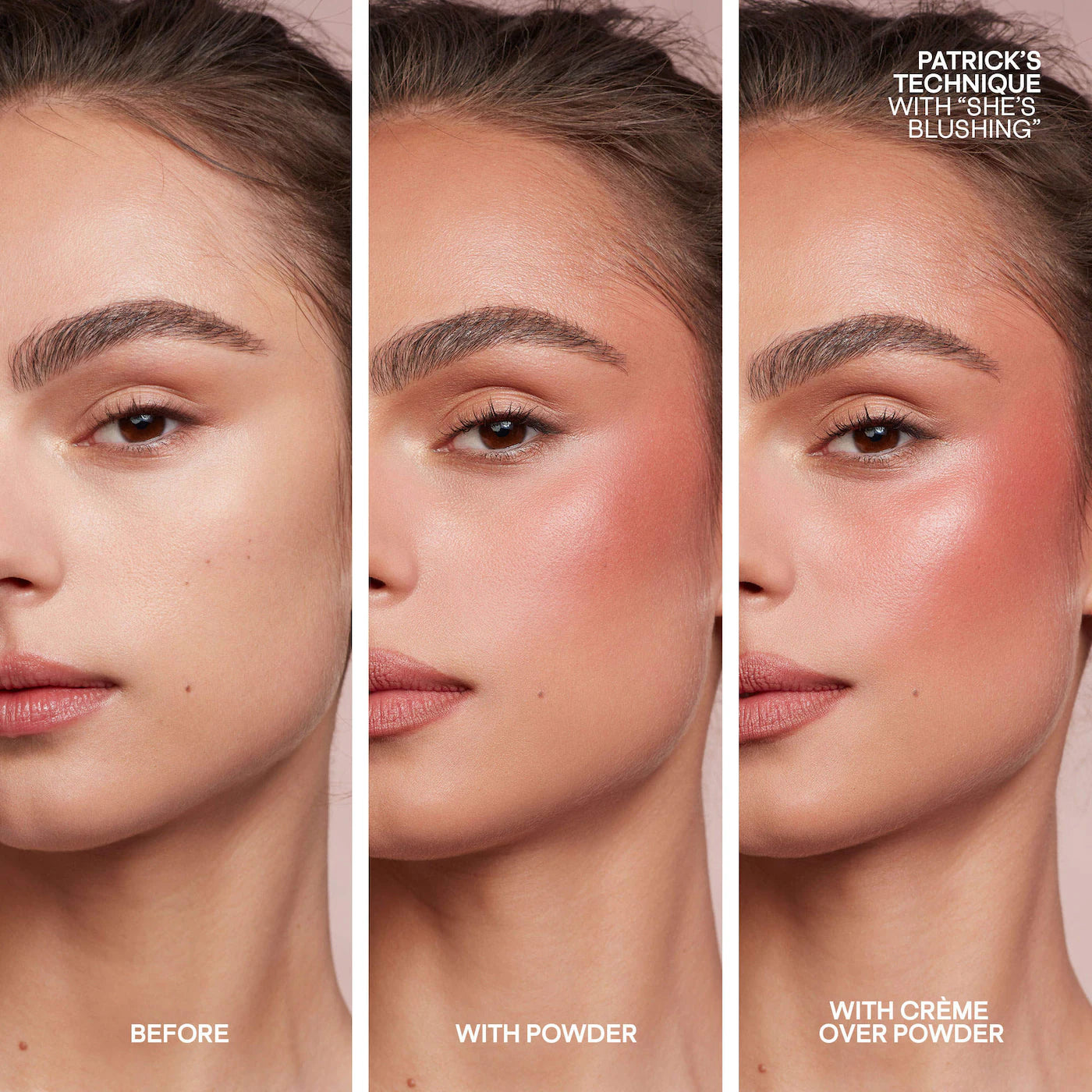 PATRICK TA / Mini major Headlines Double-Take Crème & Powder Blush Duo