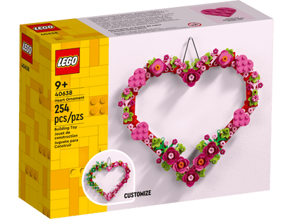 LEGO / 254 PZAS CORAZÓN DECORATIVO