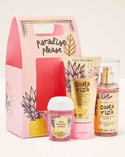 Bath & body / Set mini de gel, crema y body