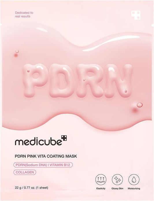 MEDICUBE / PDRN PINK VITA COATING MASK