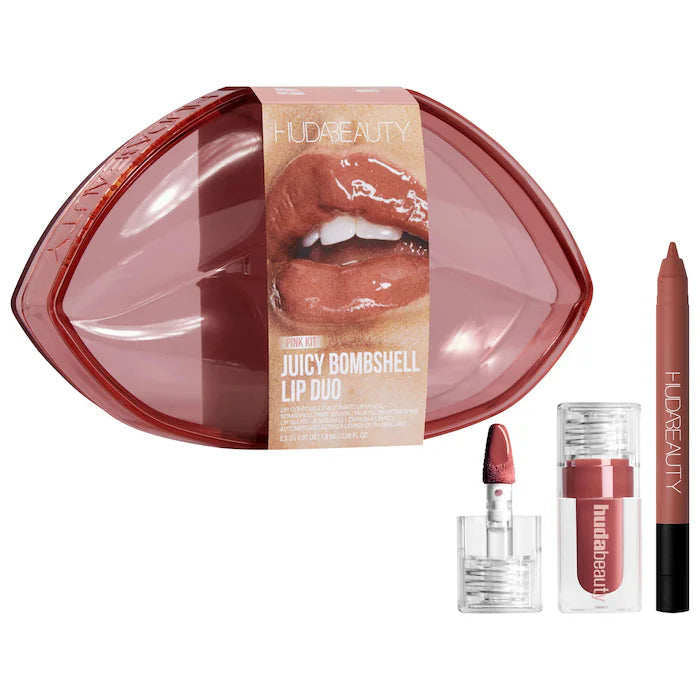 HUDA BEAUTY / JUICY BOMBSHELL LIP DUO