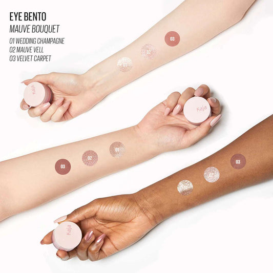 Kaja Eye Bento Bouncy Eyeshadow Trio